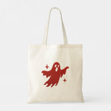 Skrämmande flicka Halloween-handväskor