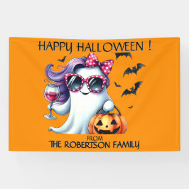 Skrämmande flickaktig spök Halloween