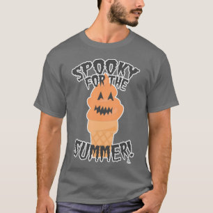 Skrämmande för sommaren Rolig Summerween-serieteck T Shirt