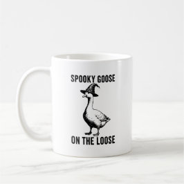 Skrämmande gås lös på Halloween Kaffemugg
