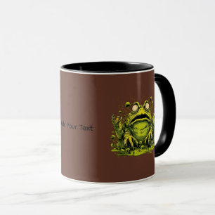 Skrämmande giftig mutant grodmugg mugg