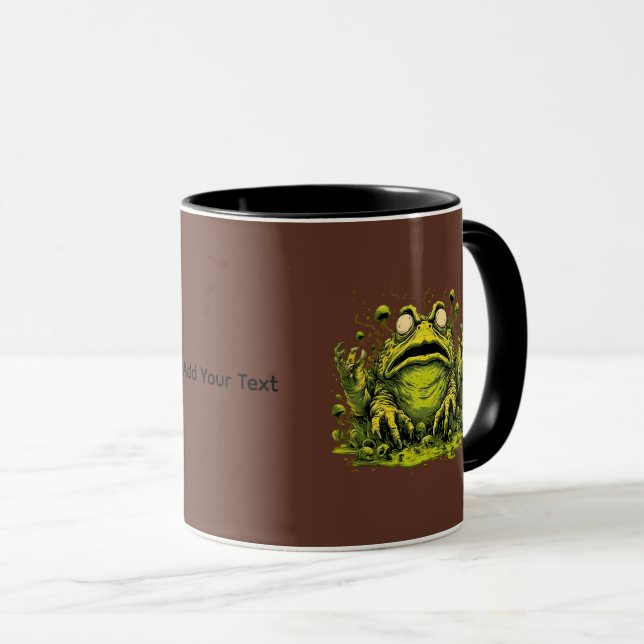 Skrämmande giftig mutant grodmugg mugg (Framsida höger)