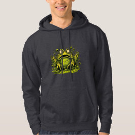 Skrämmande giftig mutantgroda hoodie