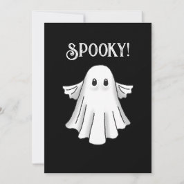 Skrämmande Glad Halloween-kort Inbjudningar
