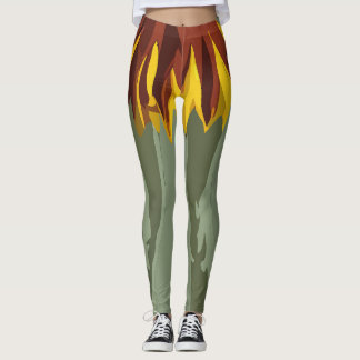 Skrämmande gotisk glädje konst leggings
