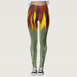 Skrämmande gotisk glädje konst leggings