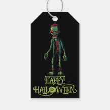 Skrämmande Grön Zombie | Svarta Barn Halloweenfest