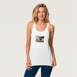 SKRÄMMANDE HAJ T-Shirt Bruce hajen Linne Med Racerback
