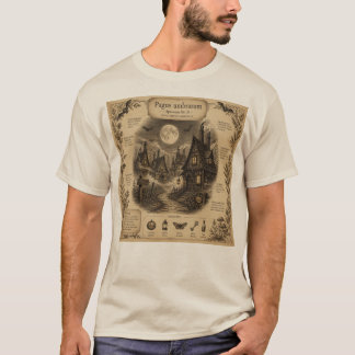 Skrämmande Halloween-by T Shirt