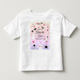 Skrämmande Halloween-födelsedag T Shirt
