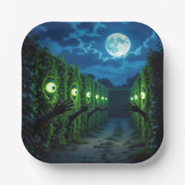 Skrämmande Halloween-häck-skräck