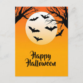 Skrämmande Halloween-hälsningskort Vykort