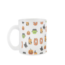 Skrämmande Halloween-häxa, spökhus, måne