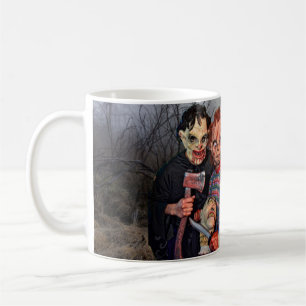Skrämmande Halloween. Kaffemugg