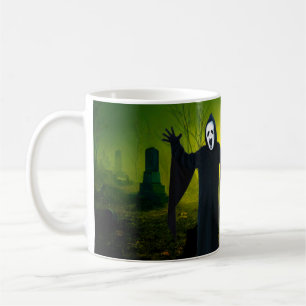Skrämmande Halloween. Kaffemugg