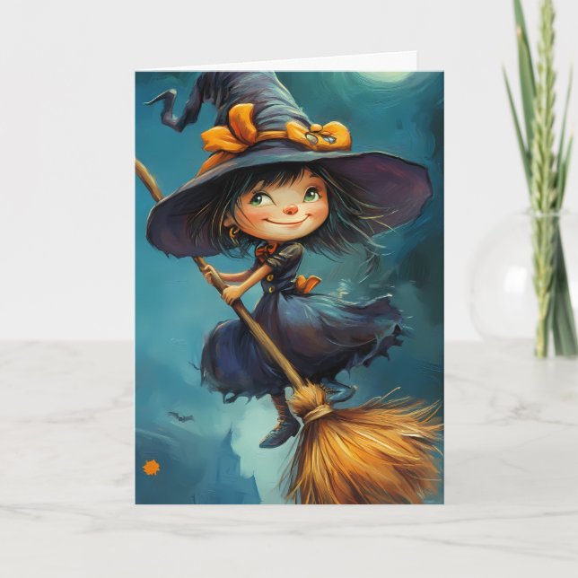 Skrämmande Halloween Kort (Framsida)