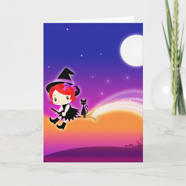 Skrämmande Halloween Kort (Framsida)