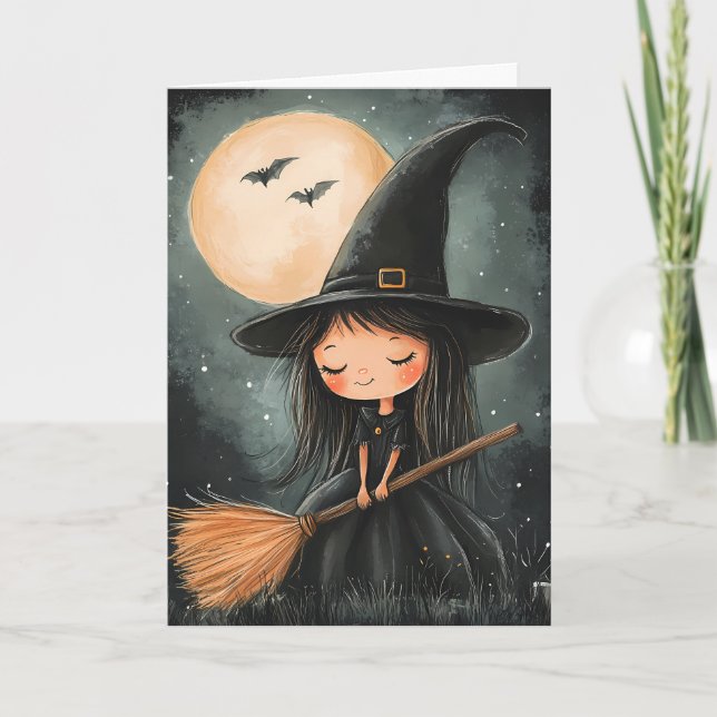 Skrämmande Halloween Kort (Framsida)