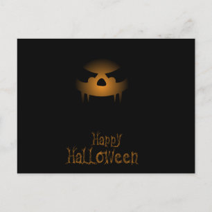 Skrämmande Halloween-kort Vykort