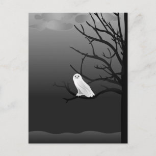 Skrämmande Halloween-kort Vykort