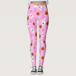 Skrämmande Halloween Leggings