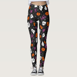 Skrämmande Halloween-leggings Leggings