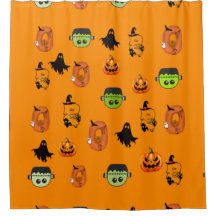 Skrämmande Halloween-mönster