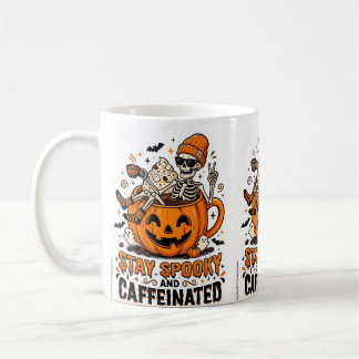 Skrämmande Halloween-mugg Kaffemugg