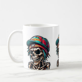 Skrämmande Halloween-mugg Kaffemugg