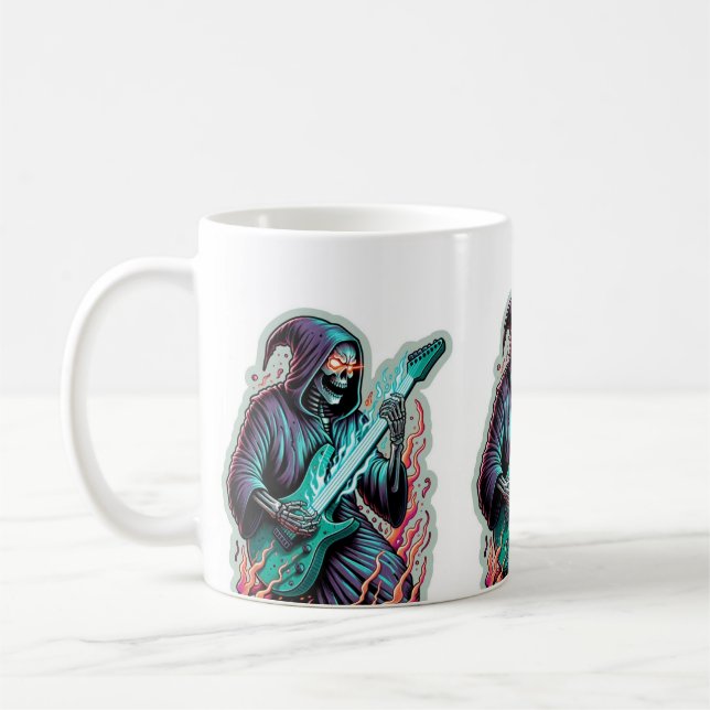 Skrämmande Halloween-mugg Kaffemugg (Vänster)