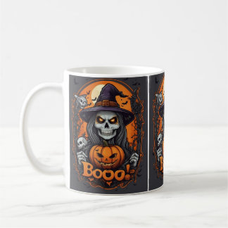 Skrämmande Halloween-mugg Kaffemugg