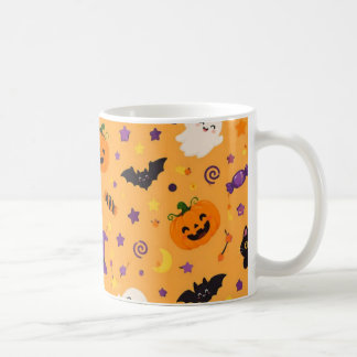 Skrämmande Halloween-mugg – Roligt trick or treat- Kaffemugg
