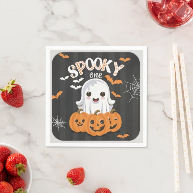 Skrämmande Halloween  Pappersservett (Insitu)