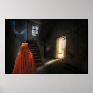 Skrämmande Halloween. Poster