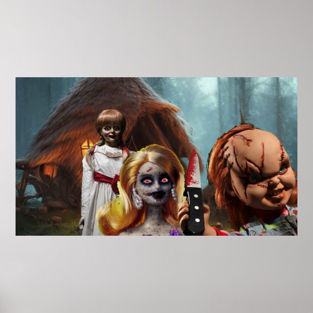 Skrämmande Halloween. Poster (Framsidan)
