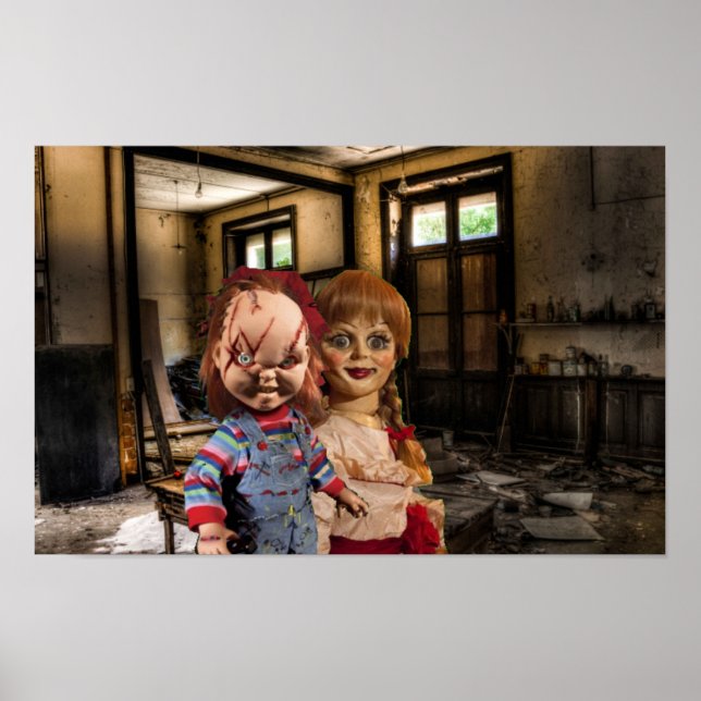 Skrämmande Halloween. Poster (Framsidan)