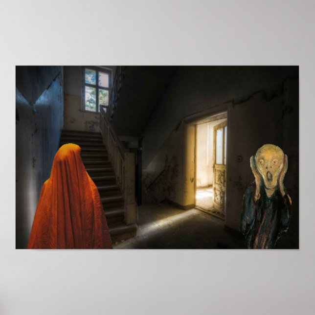 Skrämmande Halloween. Poster (Framsidan)