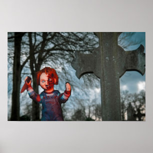 Skrämmande Halloween. Poster