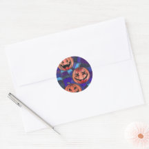 Skrämmande Halloween-pumpor Spindelnät Klassisk Ru