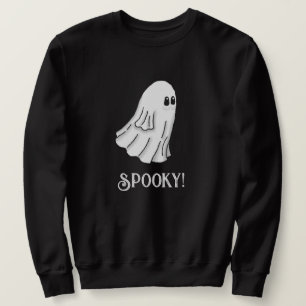 Skrämmande Halloween-spöke Lång Ärmad Tröja