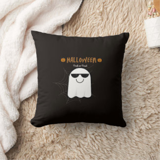 Skrämmande Halloween-spöke Pumpa Kastkudde Kudde