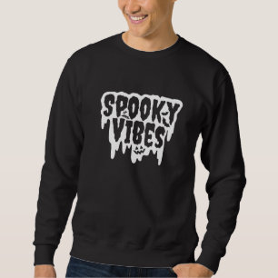 Skrämmande Halloween-stämning Lång Ärmad Tröja