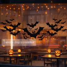 Skrämmande Halloween Svarta Fladdermöss