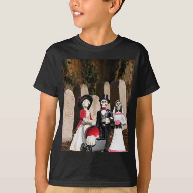Skrämmande Halloween. T Shirt (Framsida)