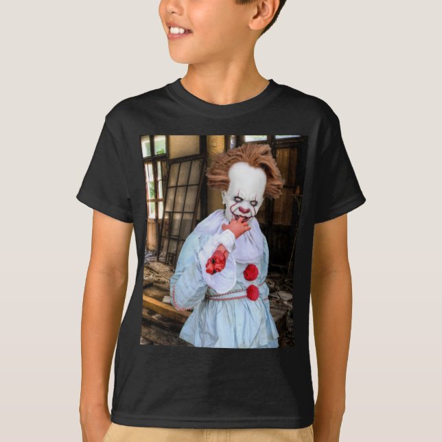 Skrämmande Halloween. T Shirt (Framsida)