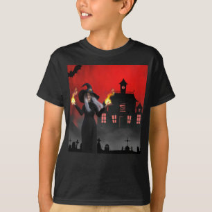 Skrämmande Halloween. T Shirt