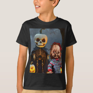 Skrämmande Halloween. T Shirt