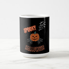 Skrämmande Halloween T-Shirt, Söt Skrämmande Säson Kaffemugg