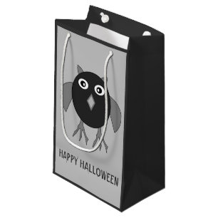 Skrämmande Halloween-uggla anpassningsbar presentp