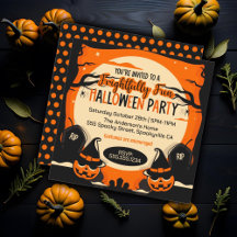 Skrämmande Halloweenfest